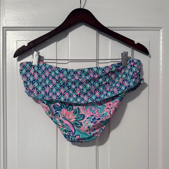 Lilly Pulitzer Colorful Midrise Bikini Swim Bottoms Size 14 EUC - Picture 5 of 5